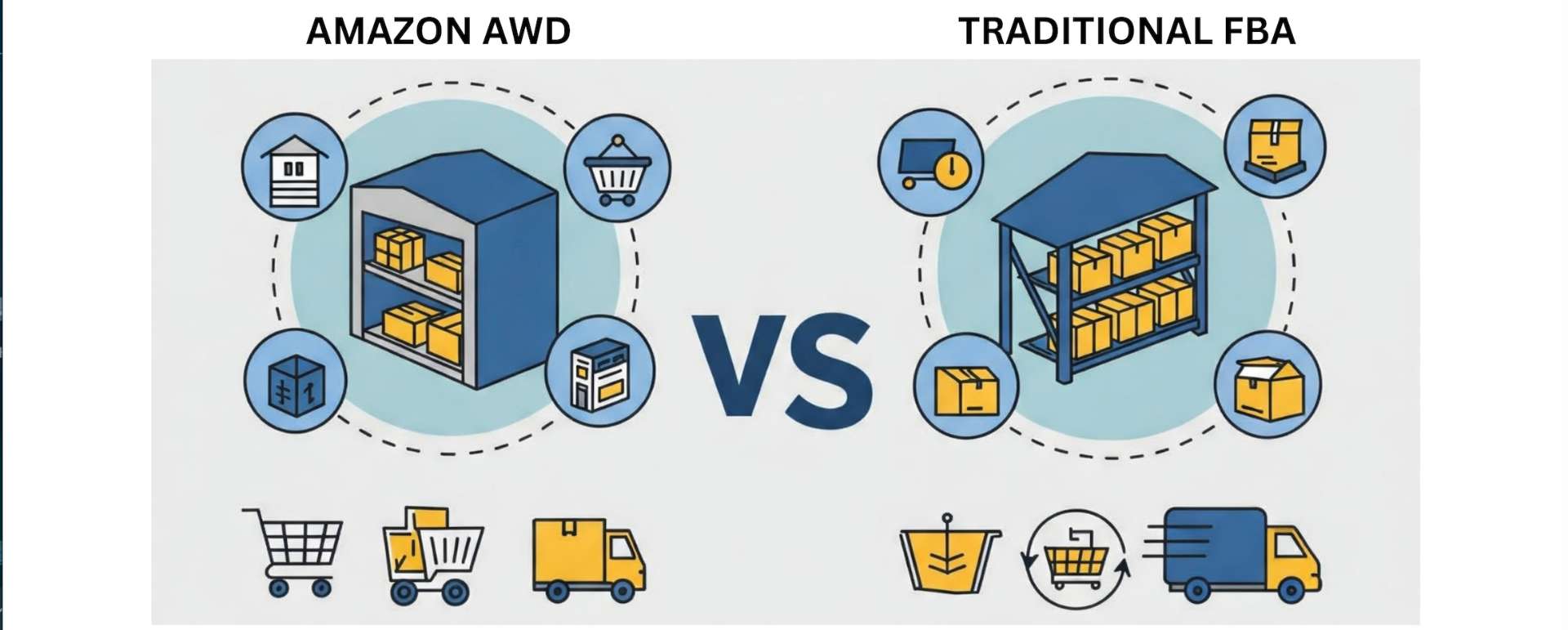Amazon AWD vs. FBA: Which Strategy Works Best for Your Business?